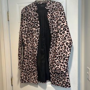 Animal print jacket